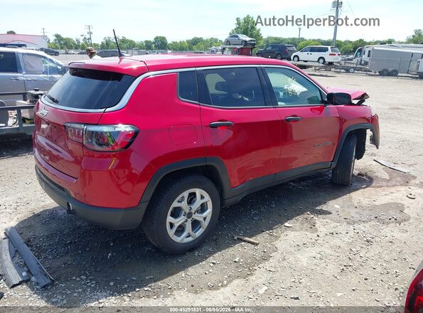 3C4NJDAN8ST539959 2025 JEEP COMPASS Red Задня права чверть