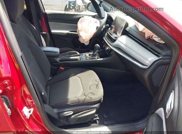 3C4NJDAN8ST539959 2025 JEEP COMPASS Red Вид салону спереду