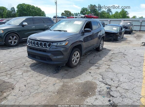 3C4NJDAN9RT165095 2024 JEEP COMPASS Black Vista tres cuartos delantera izquierda