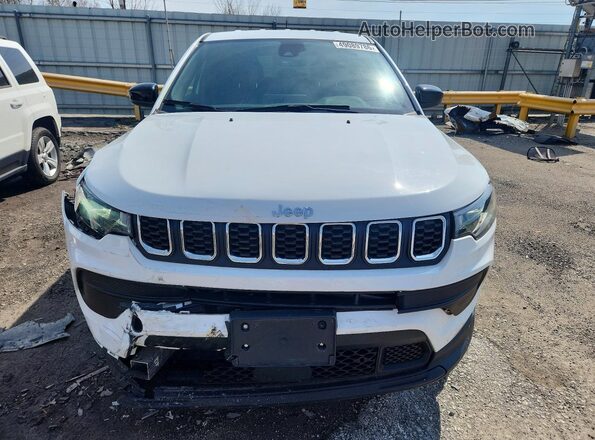3C4NJDAN9RT166957 2024 JEEP COMPASS White Դիմացի տեսք