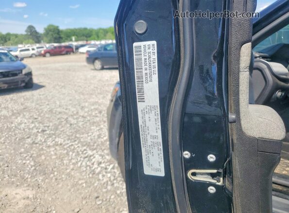 3C4NJDANXST526310 2025 JEEP COMPASS Black VIN კოდის სტიკერის ხედი