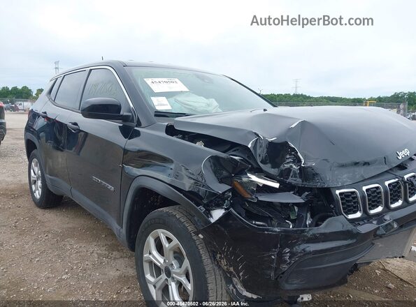 3C4NJDANXST552616 2025 JEEP COMPASS Black Առջևի վահանակի տեսք