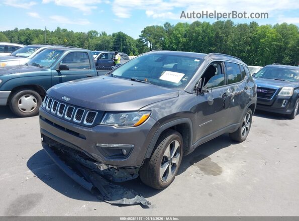 3C4NJDBB0HT665178 2017 JEEP NEW COMPASS Gray Առջևի ձախ երեք քառորդ տեսարան