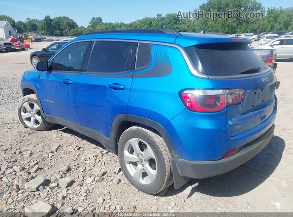 3C4NJDBB0HT666685 2017 JEEP NEW COMPASS Blue Rear left