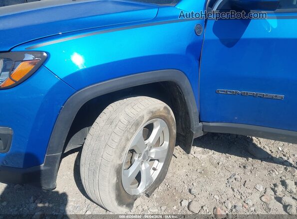 3C4NJDBB0HT666685 2017 JEEP NEW COMPASS Blue Front view