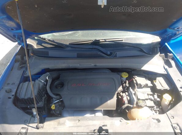 3C4NJDBB0HT666685 2017 JEEP NEW COMPASS Blue Rear view