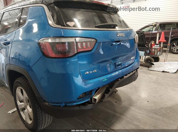 3C4NJDBB0JT191867 2018 JEEP COMPASS Blue Вид спереду