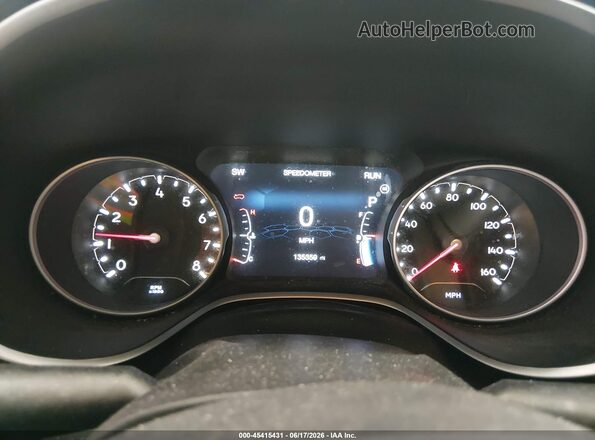 3C4NJDBB0JT191867 2018 JEEP COMPASS Blue Вид задніх сидінь