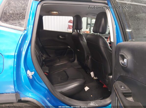 3C4NJDBB0JT191867 2018 JEEP COMPASS Blue Вид наклейки з VIN-кодом