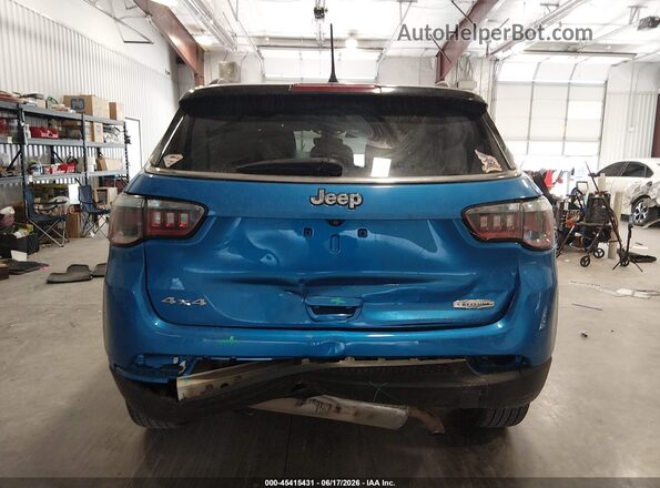3C4NJDBB0JT191867 2018 JEEP COMPASS Blue 