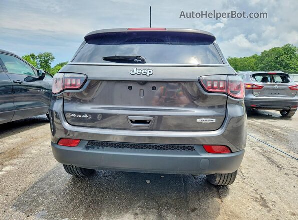 3C4NJDBB0JT246298 2018 JEEP COMPASS Charcoal Rear view