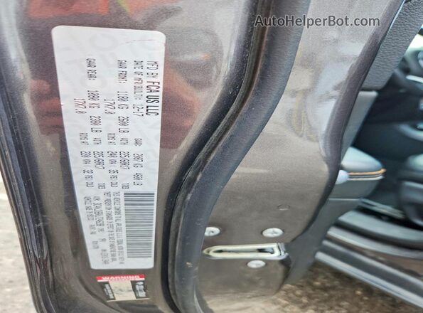 3C4NJDBB0JT246298 2018 JEEP COMPASS Charcoal VIN sticker view