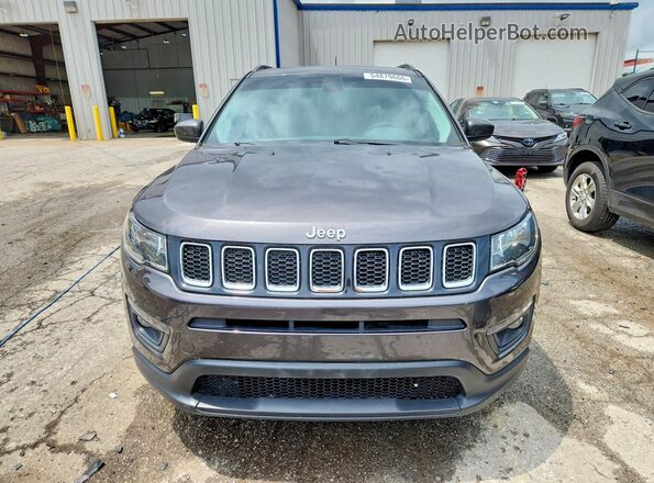 3C4NJDBB0JT246298 2018 JEEP COMPASS Charcoal Front view