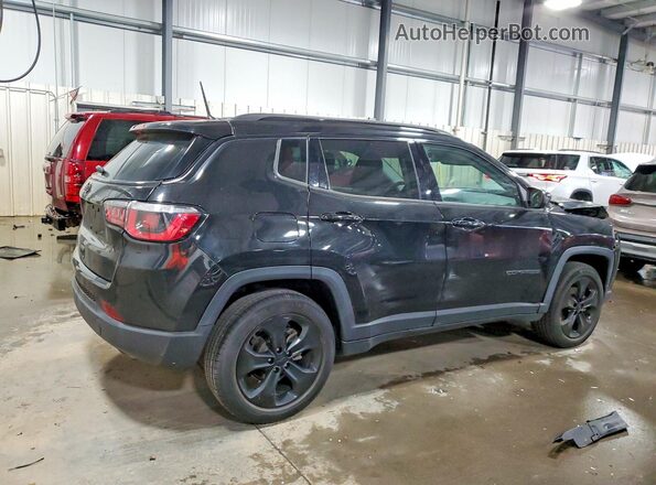 3C4NJDBB0JT304085 2018 JEEP COMPASS Black Հետևի աջ