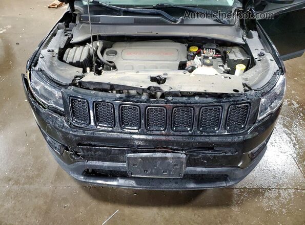 3C4NJDBB0JT304085 2018 JEEP COMPASS Black Շարժիչի բաժամունքի տեսք