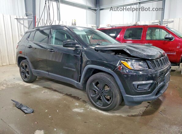 3C4NJDBB0JT304085 2018 JEEP COMPASS Black Առջևի աջ