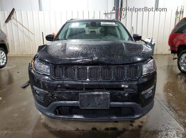 3C4NJDBB0JT304085 2018 JEEP COMPASS Black Դիմացի տեսք