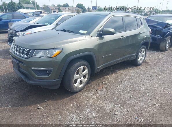 3C4NJDBB0JT402937 2018 JEEP COMPASS Green Front left