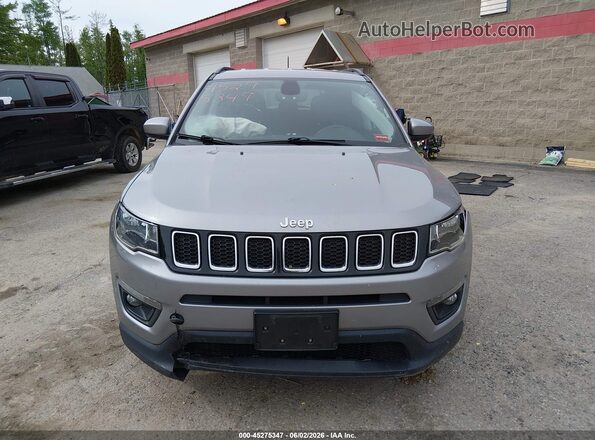 3C4NJDBB0KT734085 2019 JEEP COMPASS Серебряный Вид панели приборов