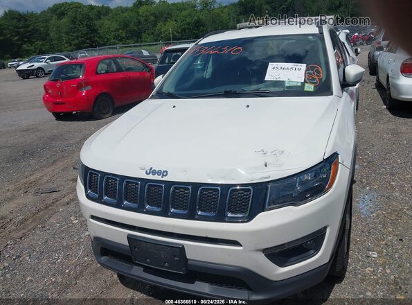 3C4NJDBB0KT807326 2019 JEEP COMPASS White უკანა სალონის ხედი
