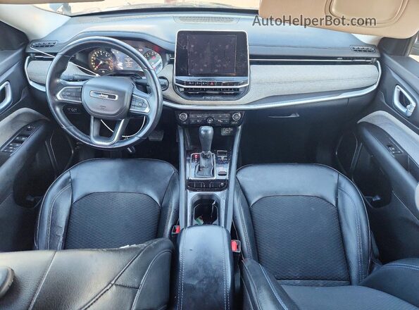 3C4NJDBB0NT120996 2022 JEEP COMPASS Black Dashboard view