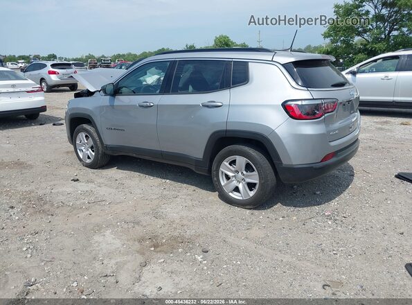 3C4NJDBB0NT231421 2022 JEEP COMPASS Gray Rear left