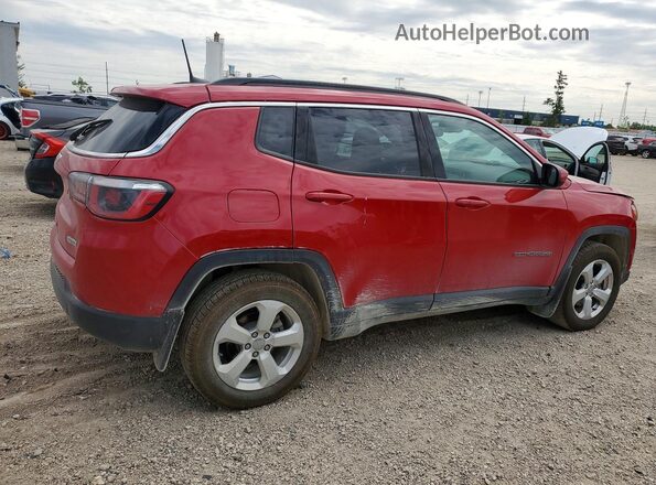 3C4NJDBB1JT103716 2018 JEEP COMPASS Red Rear right