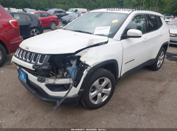 3C4NJDBB1JT207218 2018 JEEP COMPASS White Przód lewy