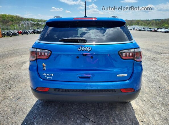 3C4NJDBB1JT231499 2018 JEEP COMPASS Blue 