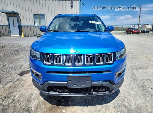 3C4NJDBB1JT231499 2018 JEEP COMPASS Blue 