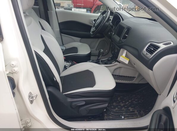 3C4NJDBB1LT115982 2020 JEEP COMPASS White Widok wnętrza z przodu