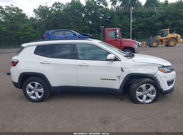 3C4NJDBB1LT115982 2020 JEEP COMPASS White Widok zestawu wskaźników