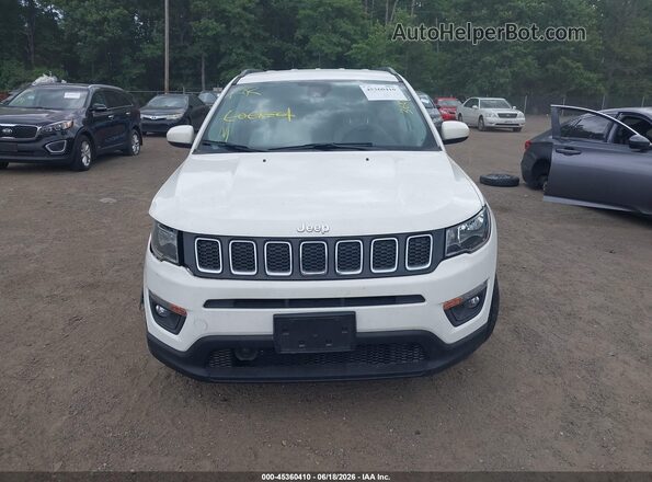 3C4NJDBB1LT115982 2020 JEEP COMPASS White Widok deski rozdzielczej