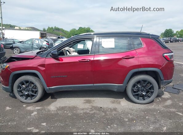 3C4NJDBB1NT191110 2022 JEEP COMPASS Бордовый Панорамный вид салона 360°