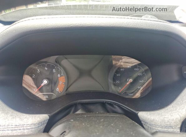 3C4NJDBB1NT232464 2022 JEEP COMPASS Black Вид щитка приладів