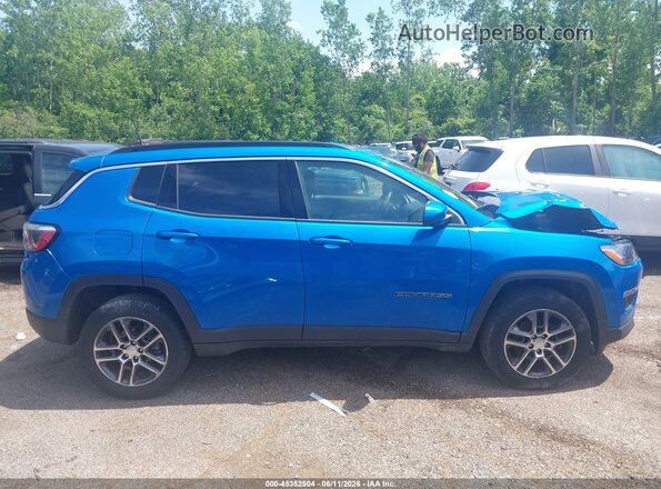 3C4NJDBB2HT627869 2017 JEEP NEW COMPASS Blue Սալոնի հետևի տեսք