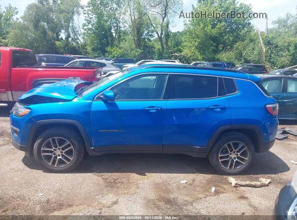 3C4NJDBB2HT627869 2017 JEEP NEW COMPASS Blue Սալոնի 360 աստիճան տեսք