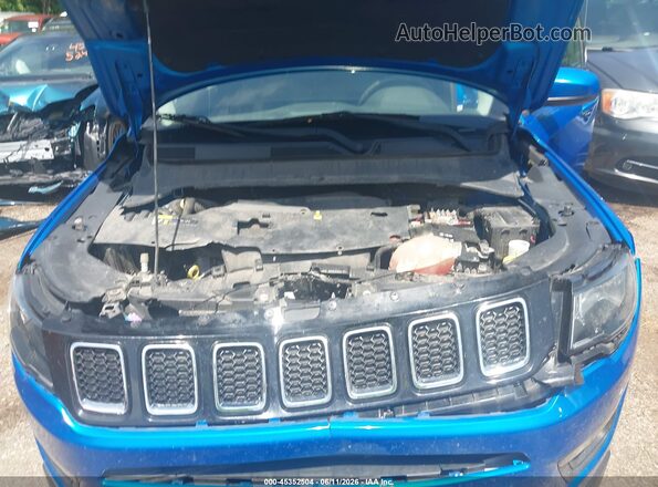 3C4NJDBB2HT627869 2017 JEEP NEW COMPASS Blue Հետևի տեսք