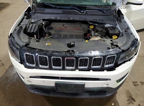 3C4NJDBB2HT693404 2017 JEEP COMPASS White Vista del compartimento del motor