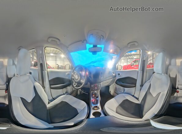 3C4NJDBB2HT693404 2017 JEEP COMPASS White Vista interior de 360 grados