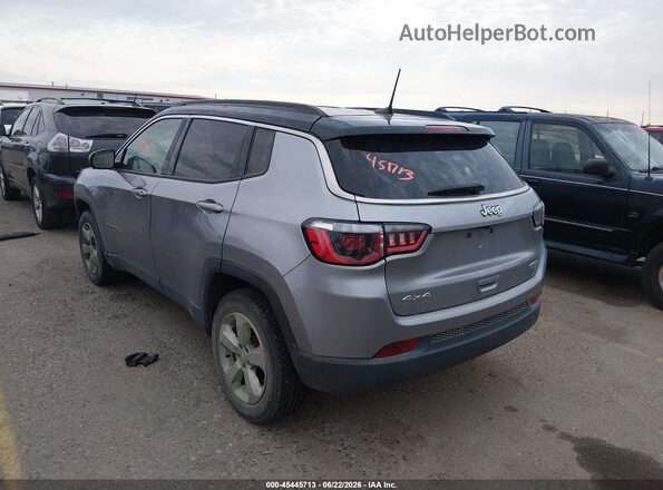 3C4NJDBB2JT142279 2018 JEEP COMPASS Silver Հետևի ձախ