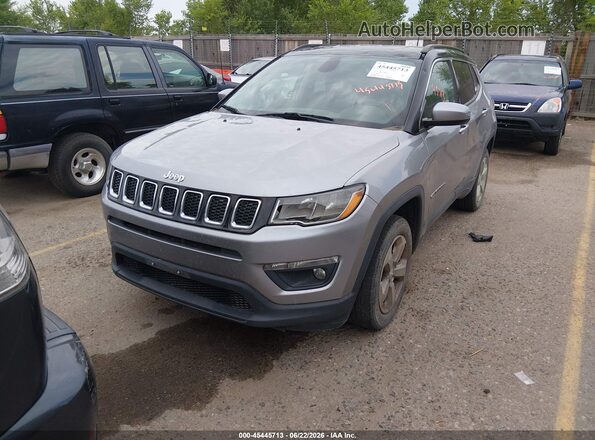 3C4NJDBB2JT142279 2018 JEEP COMPASS Silver Սարքավորումների վահանակի տեսք