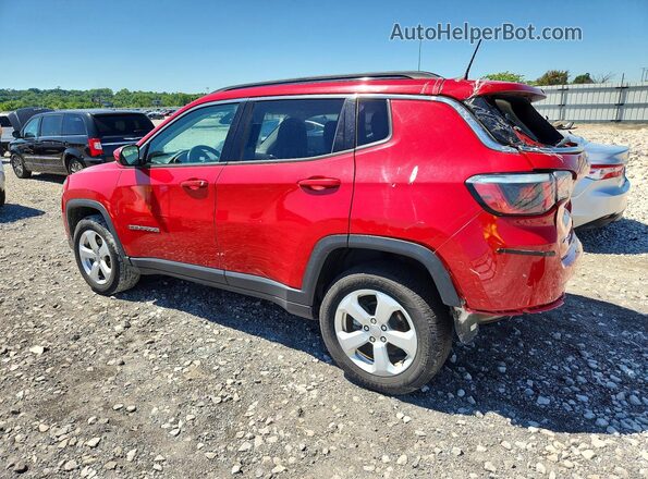 3C4NJDBB2JT256766 2018 JEEP COMPASS Красный Задняя левая четверть