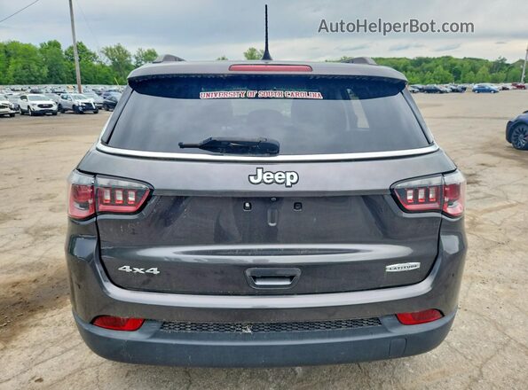 3C4NJDBB2JT434868 2018 JEEP COMPASS Черный Вид сзади