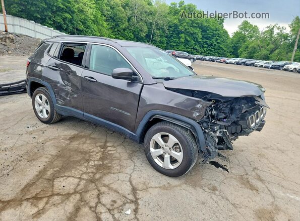 3C4NJDBB2JT434868 2018 JEEP COMPASS Черный Передняя правая четверть