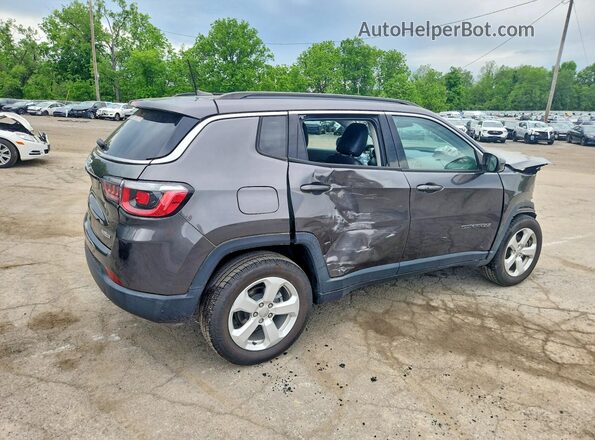 3C4NJDBB2JT434868 2018 JEEP COMPASS Черный Задняя правая четверть