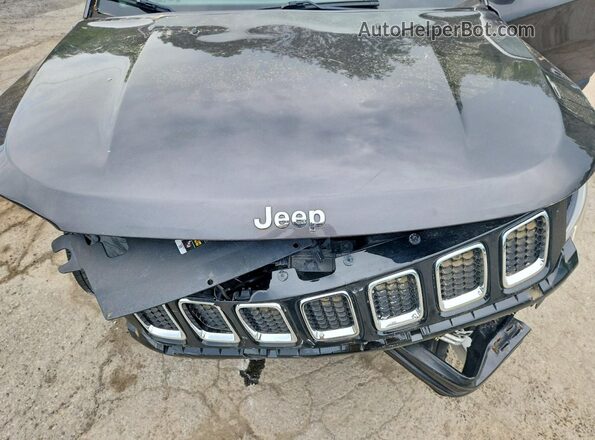 3C4NJDBB2JT434868 2018 JEEP COMPASS Черный Вид подкапотного пространства