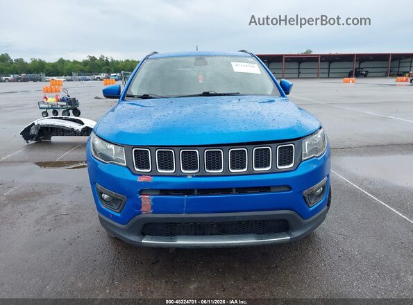 3C4NJDBB2JT484430 2018 JEEP COMPASS Blue 