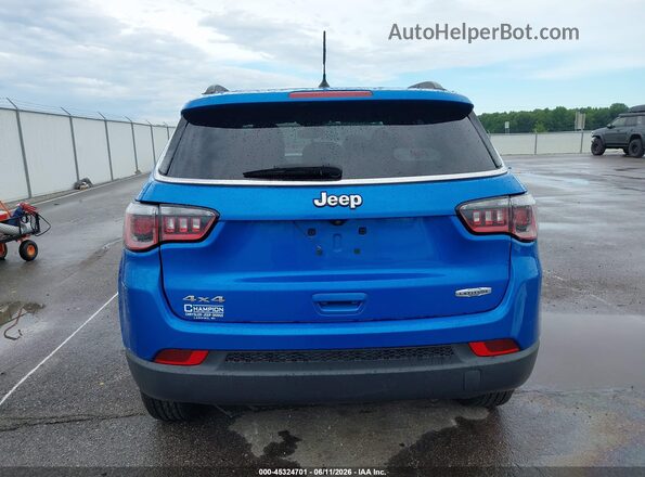 3C4NJDBB2JT484430 2018 JEEP COMPASS Blue 