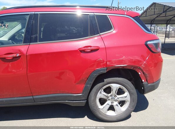 3C4NJDBB2KT670082 2019 JEEP COMPASS Red Vista frontal